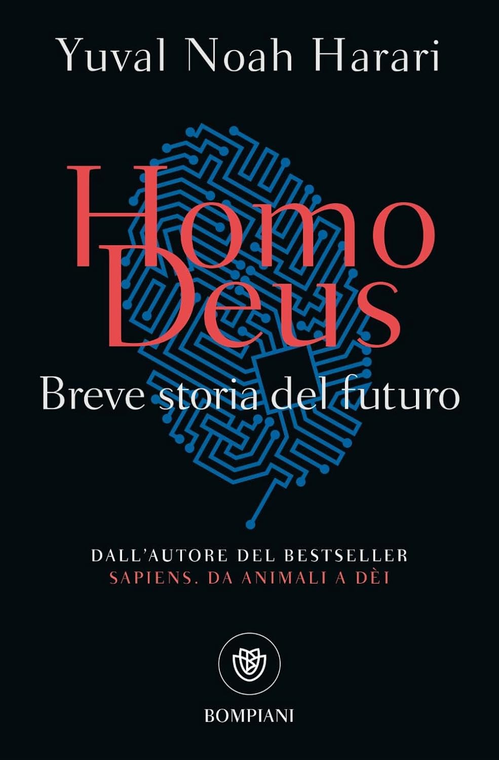 Copertina del libro Homo Deus